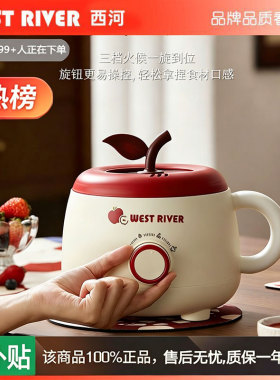 新疆可发】电煮锅学生宿舍锅多功能家用电锅煮面迷你电饭煲电煮锅