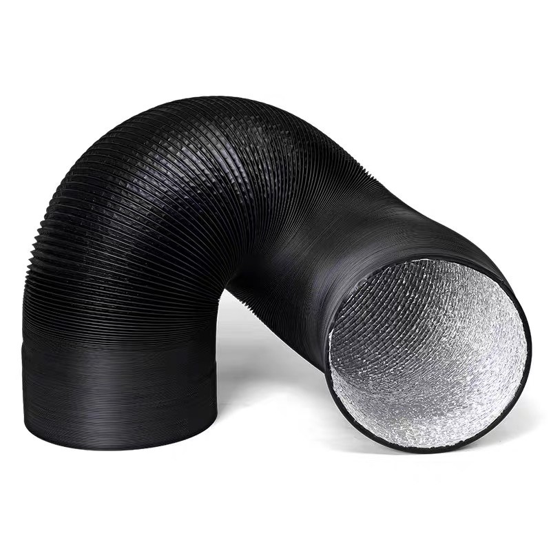 250mm/300mm大口径排油烟管道铝箔软管排气扇排风机通风管道烟管