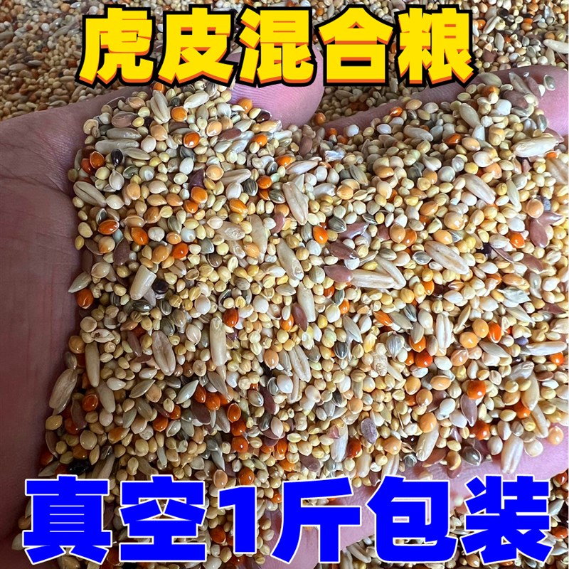 玄风鹦鹉混合粮食牡丹虎皮鹦鹉鸟食中小型鸟混合饲料1斤真空