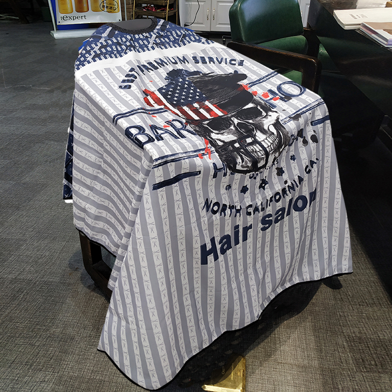 特大号理发围布发廊发型师美发店剪头发围单潮不沾发加长