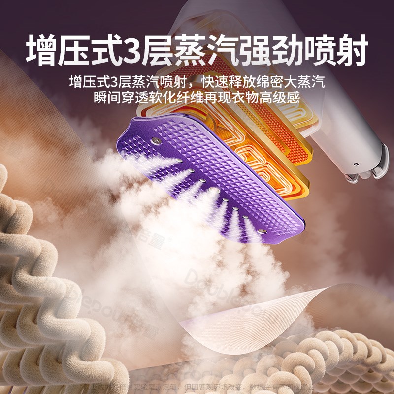 倍量手持挂烫机家用小型蒸汽熨斗便携式熨烫神器衣服电宿舍旅行