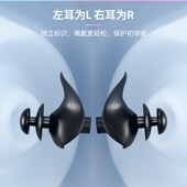 swans游泳耳塞防水专业洗澡防中耳炎高级不隔音神器鼻夹潜水专用
