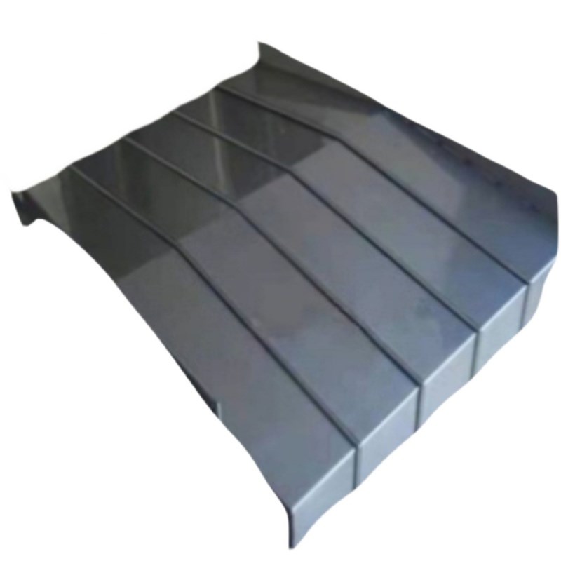 云南VMC1580加工中心导轨钢制护板防屑钢板防护罩钣金不锈钢挡板