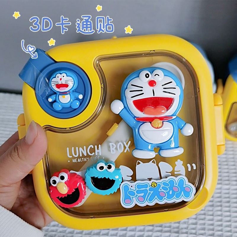 卡通可爱儿童304不锈钢餐具便携式婴儿宝宝勺子剪刀碗外出辅食碗