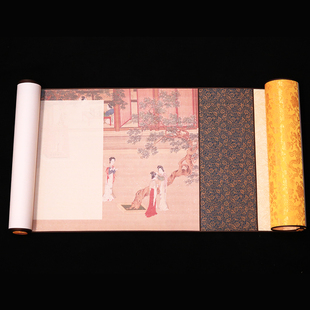 复古风签名卷轴嘉宾签到本商务会议年会生日中式签名册签到簿活动