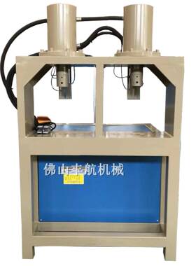 新款工地槽钢裁断下料机角铁挫断机扁铁冲孔设备方管切断机