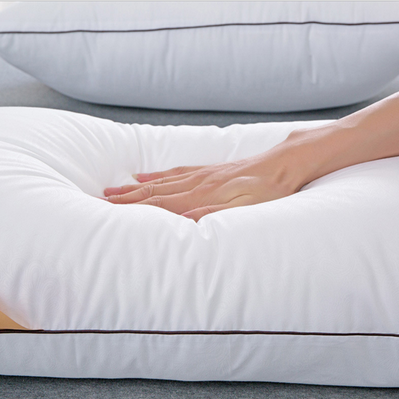 高回弹羽丝绒枕芯酒店枕头单人枕可水洗成人学生宿舍床睡觉枕