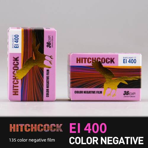 希区柯克135彩色负片C41胶卷彩负胶片35mm新手练手400D摄影卷菲林