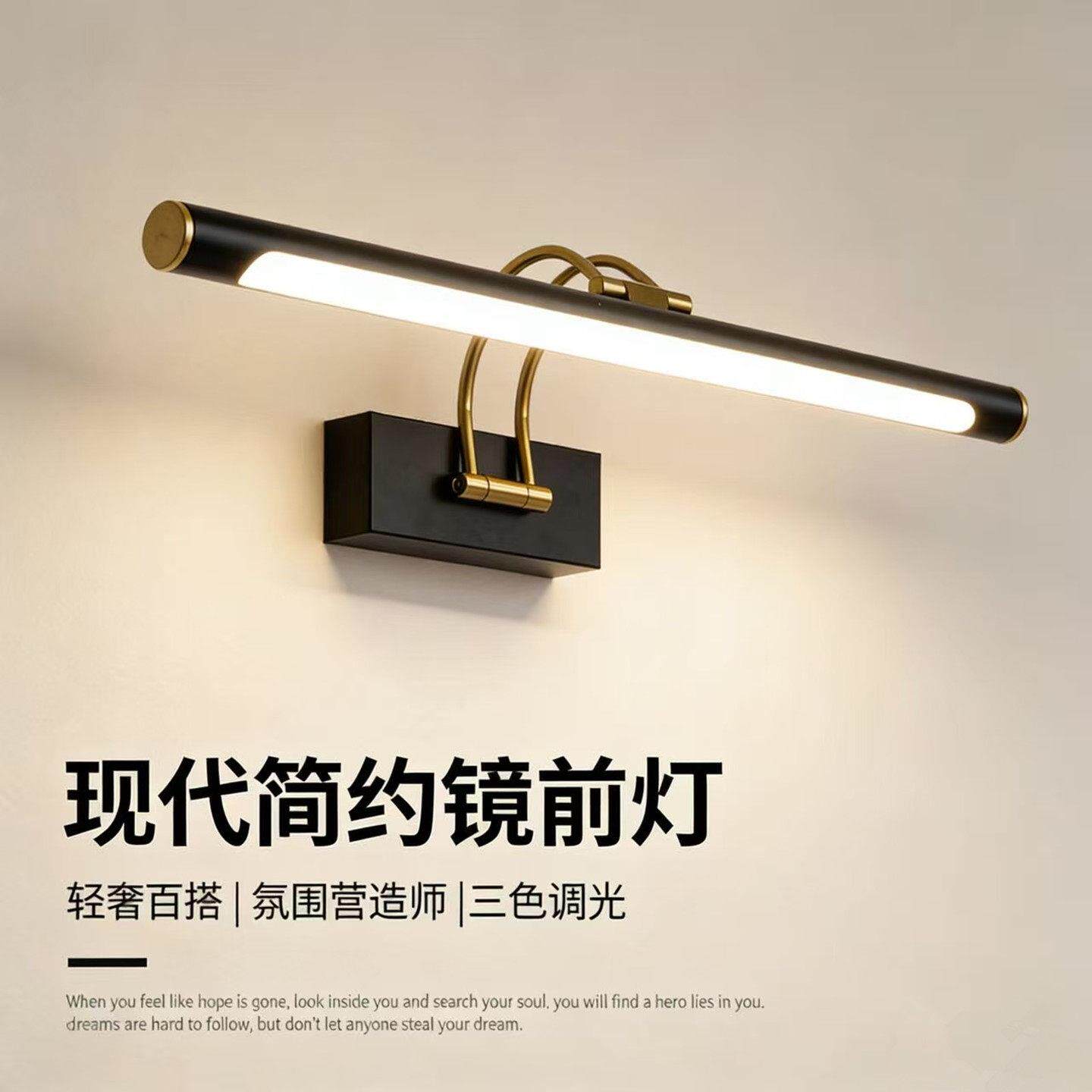LED镜前灯 卫生间镜柜灯 客厅走廊过道装饰画壁画灯 广告牌补光灯