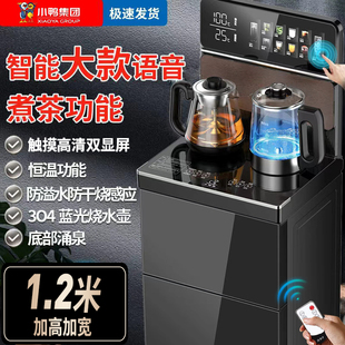 小鸭高端大尺寸2025新款 冷热饮水机 茶吧机语音触屏家用全自动立式
