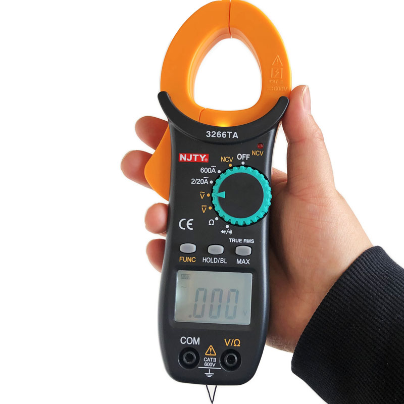 66A 66高精度万用表钳形电流表温度频率电容制冷