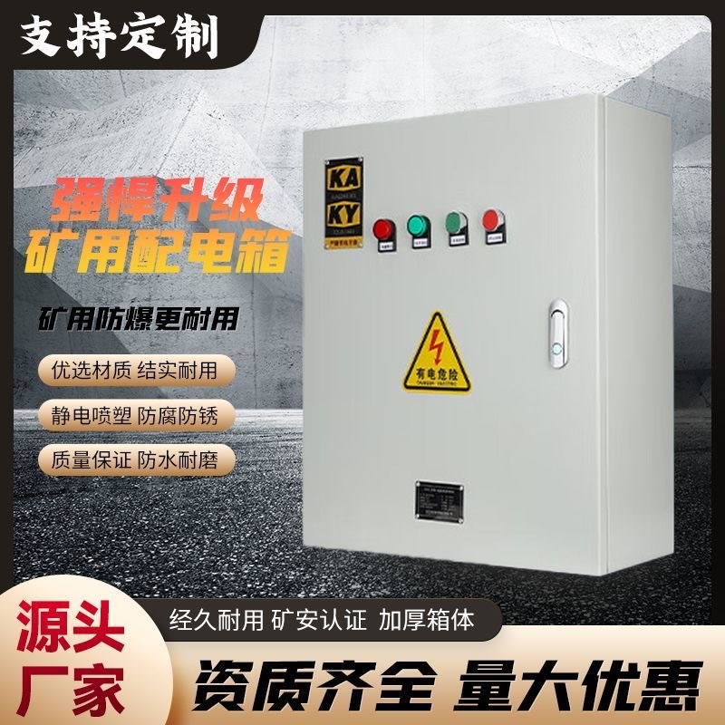 矿安柜 矿用配电箱带A Y 支持定制 源头