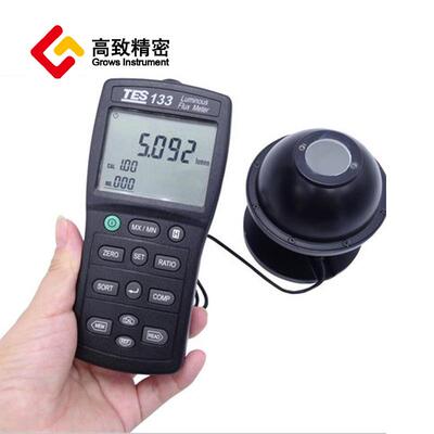 泰仕数字光通量3TES泰仕计TS-13流明E测试仪高精度光通量检1测仪
