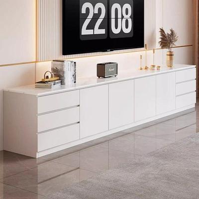 现代简约定 制2025新款电视柜茶几组合客厅家用轻奢落地收纳储物