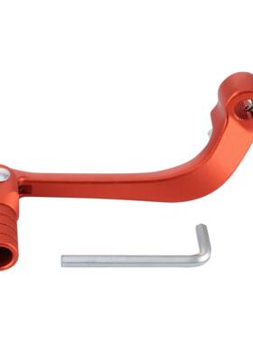 铝制折叠换档杆 适用CRF110越野车挂挡杆 通用大部分车型 橙色