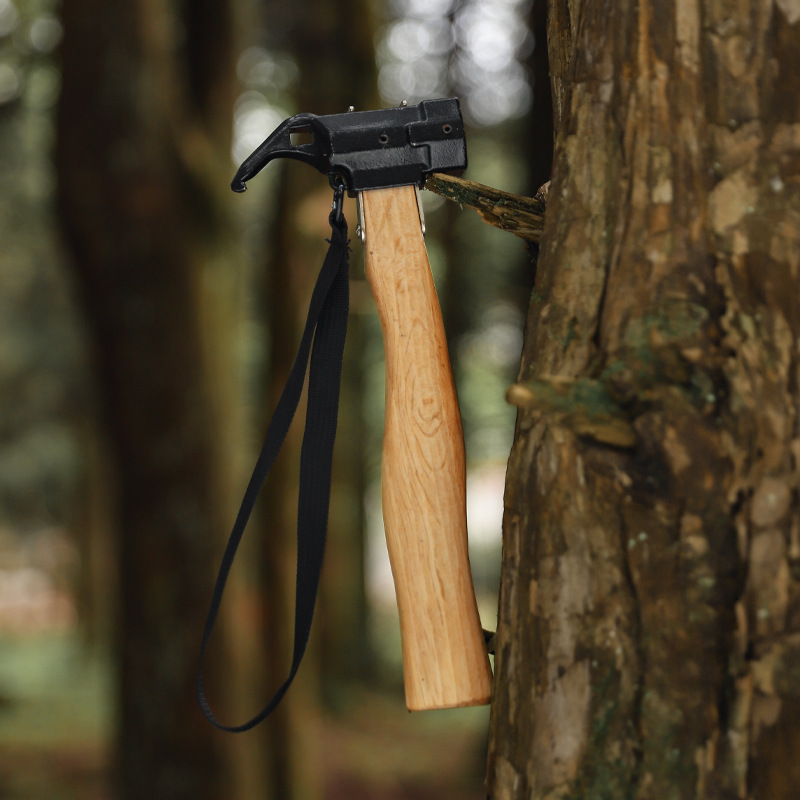 户外多功能地钉锤子 野营帐篷天幕营钉锤木板甲板拔钉器铜锤榔头