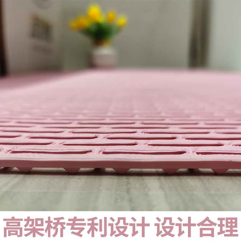 浴室防滑垫淋浴房洗澡洗手间卫生间地垫垫子厕所隔水防水镂空全铺
