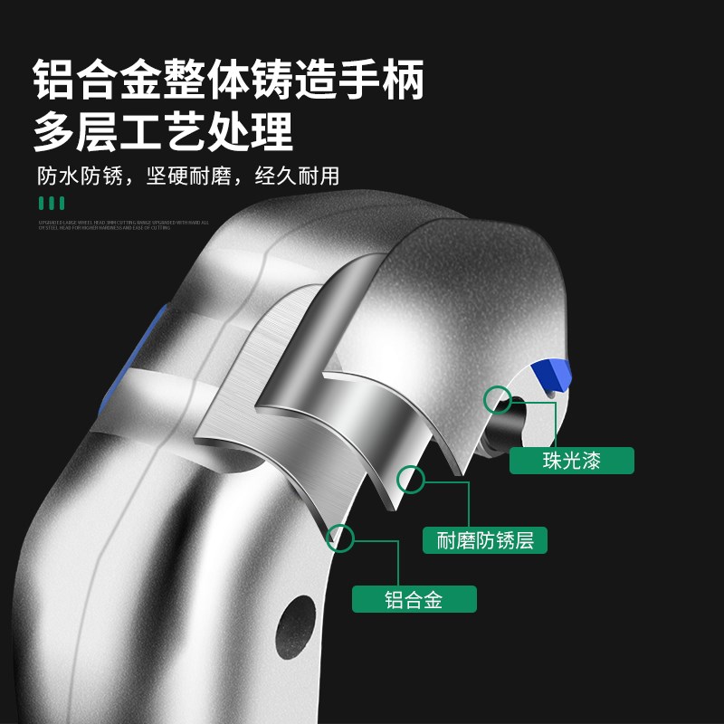 保联切管器管子割刀快速截管器铁铜钢管不锈钢管手动切割管刀