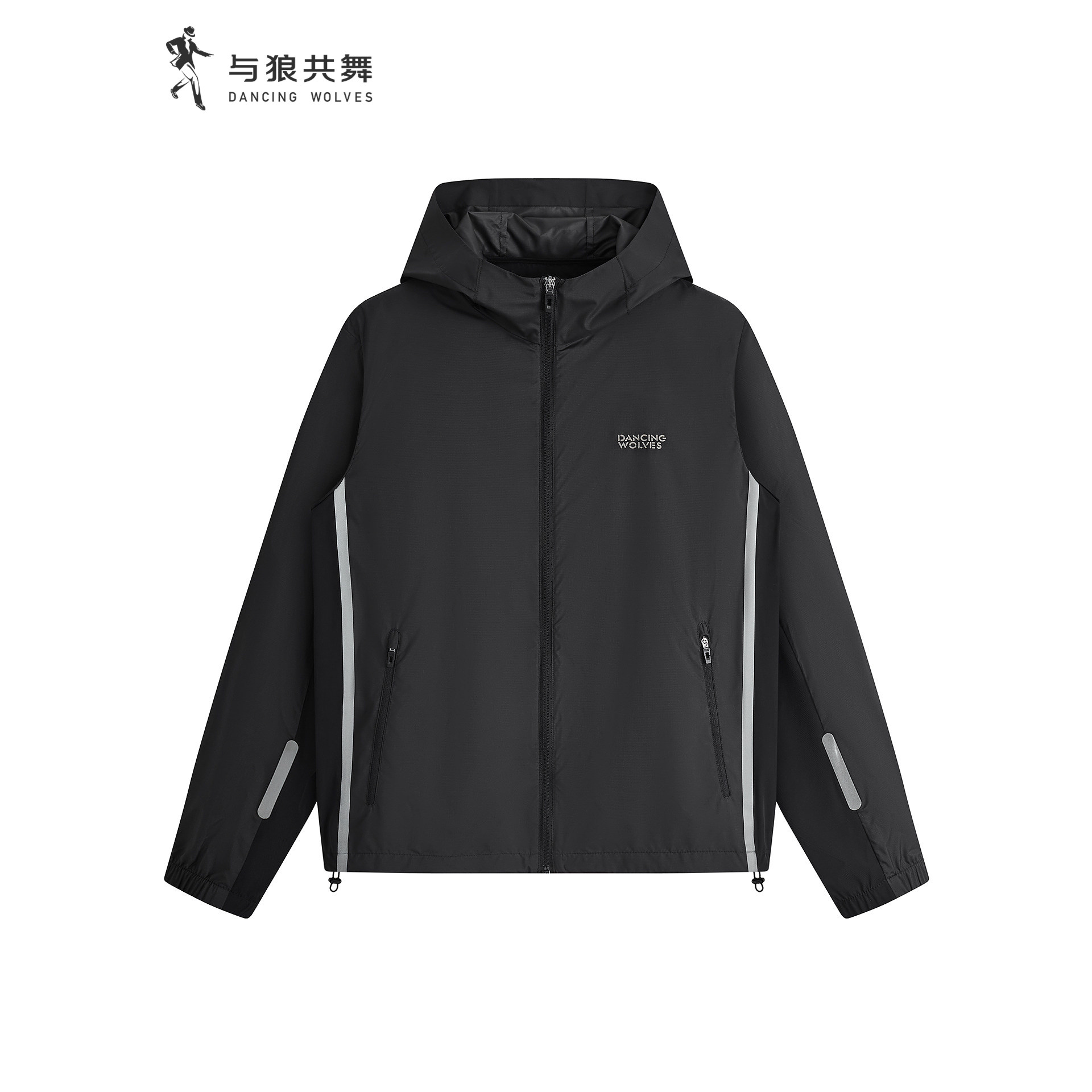 【格纹肌理】与狼共舞连帽
