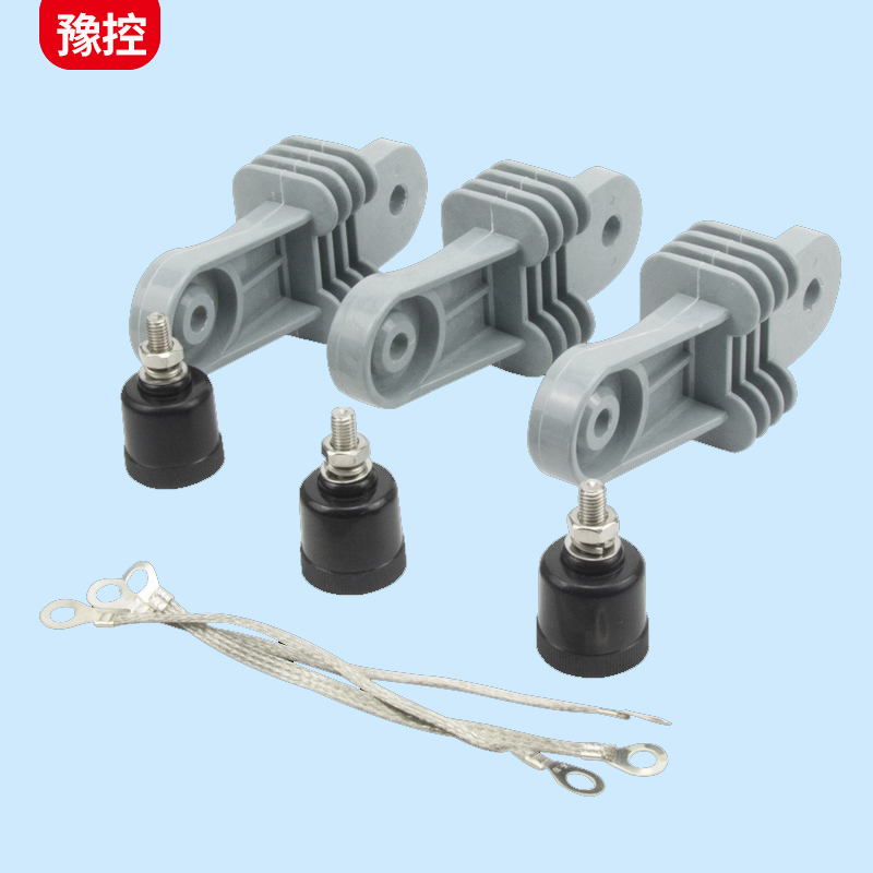 TLB17/50氧化锌避雷器10-35kv热爆式脱离器带支架线热熔式脱扣器