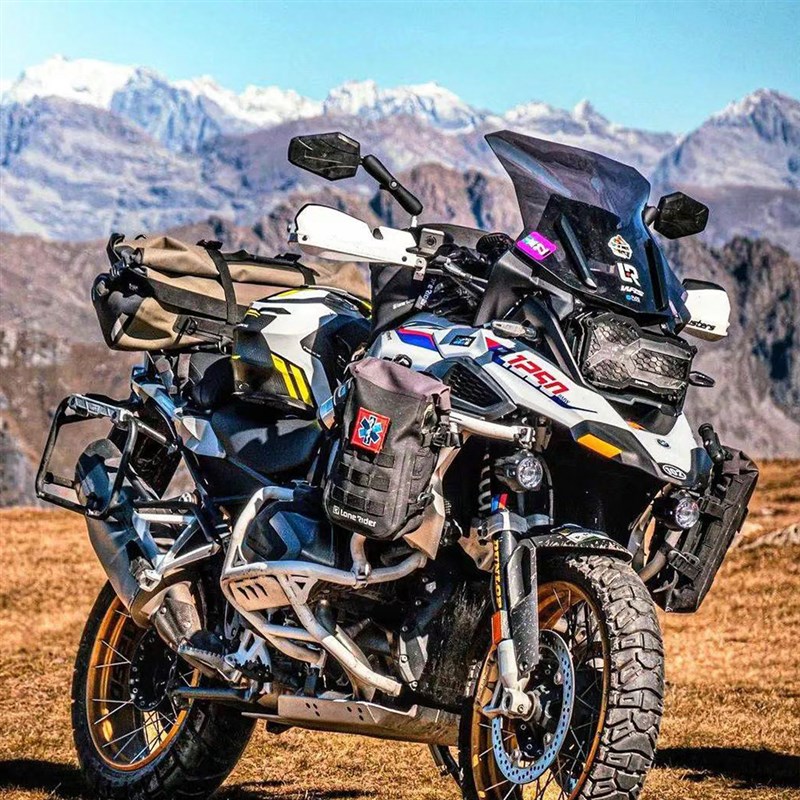适用宝马F750GS F850GS R1200GS ADV改装护手罩铝合金护手挡风罩