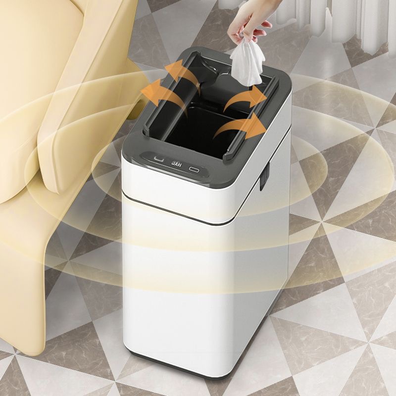 智能感应式垃圾桶家用带盖子化妆室厕所厨房K客厅办公室自动打包