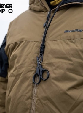 Fmer 钓鱼剪刀 密锯齿软把鱼线剪路亚小物钓迷你小剪刀