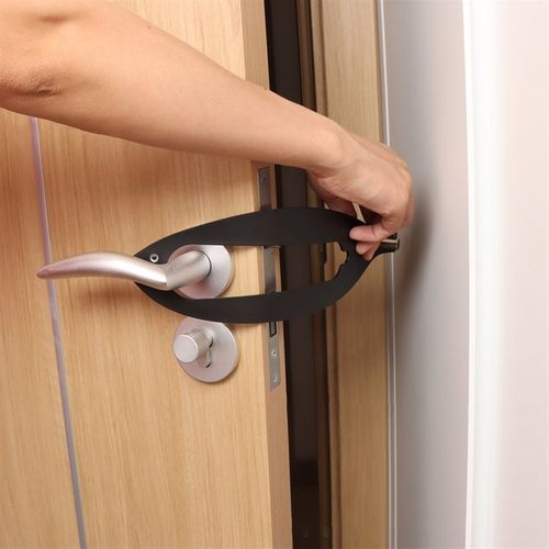 宠物留门器门缝限位器门阻器门挡免打孔弹性锁防风固定器狗狗猫咪