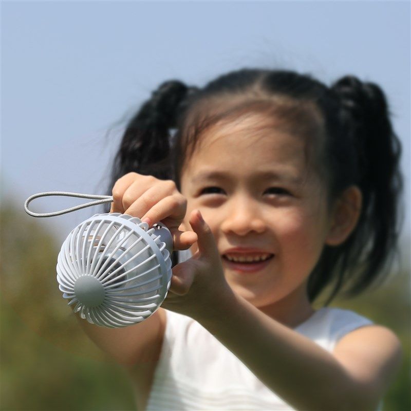 夏季便携小风扇usb迷你静音办公室学生手持随身可充电小风扇