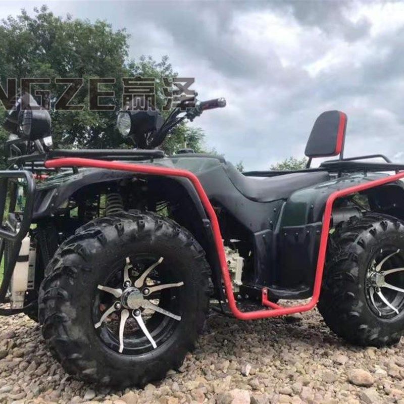 四驱龙鼎大沙滩车车架总成 改装四轮越野摩托车4驱前悬挂后桥