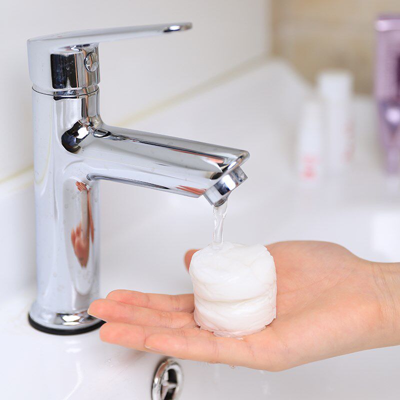 玛姬儿加厚大号一次性洗脸巾压缩毛巾粒旅行装便携无菌纯棉洁面巾