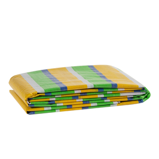 户外彩条布防雨布油布三色布防晒雨布加厚塑料遮雨遮阳篷布防水布