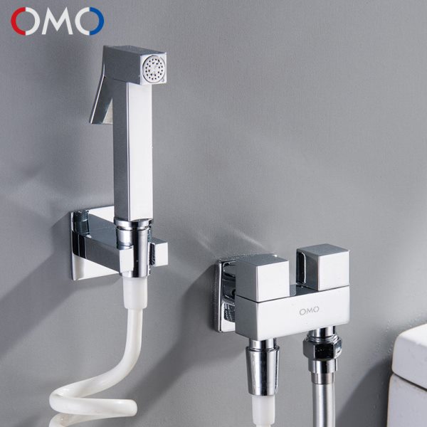 OMO全铜马桶伴侣冲洗喷枪水龙头家用卫生间厕所高压清洗增压水枪