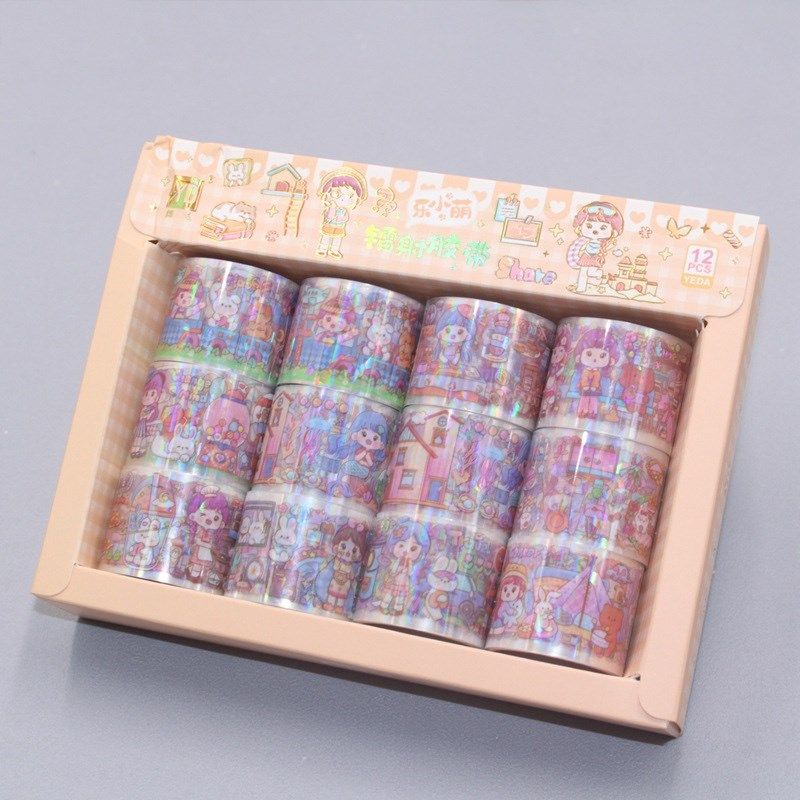 烨达3cm厘米透明镭射手账贴纸贴画手账diy素材装饰贴学生可爱卡通,文具电教/文化用品/商务用品,贴纸/立体贴纸,淘宝优惠券,粉丝福利购,淘宝优惠卷