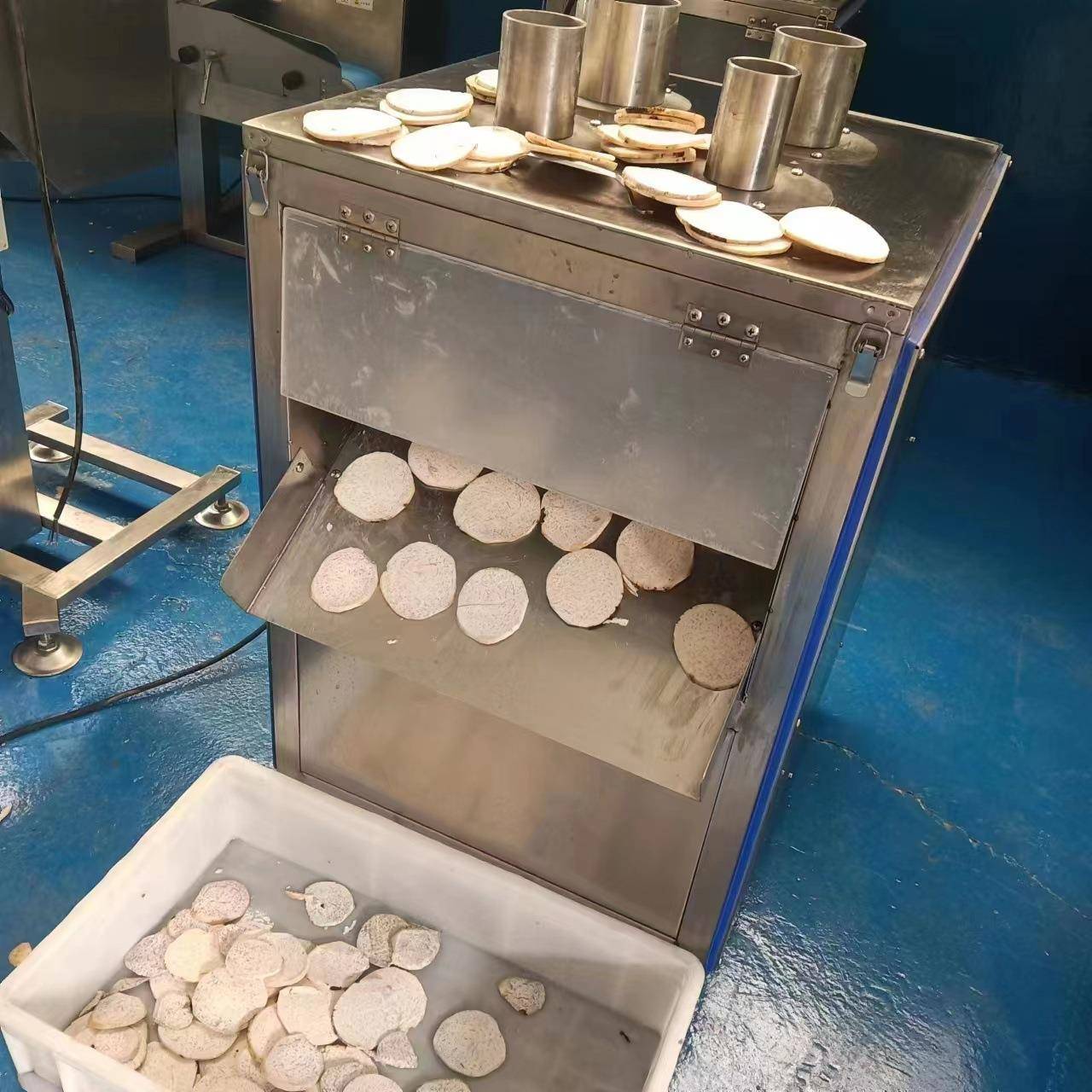 厂家直销切片机不锈钢莲藕切片机商用果蔬脆片切片机萝卜切片机