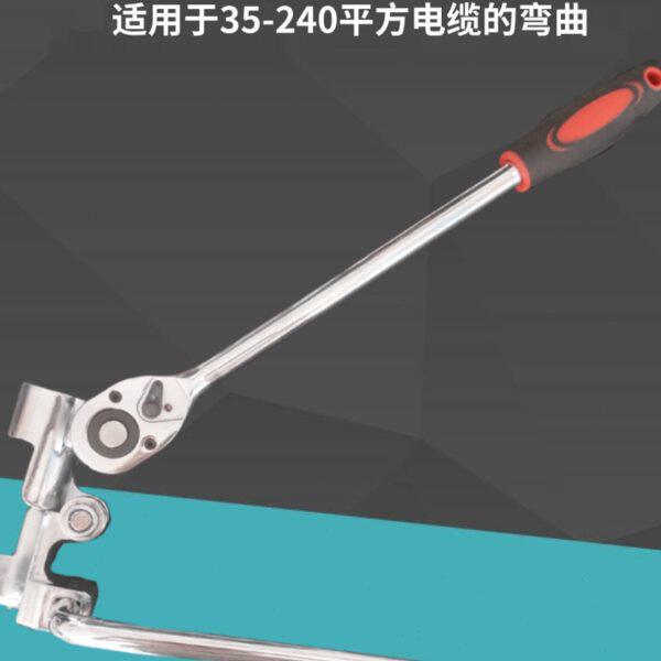 手拿电缆握弯机便携电缆弯线机 L型扳手电缆弯线器电缆折弯器