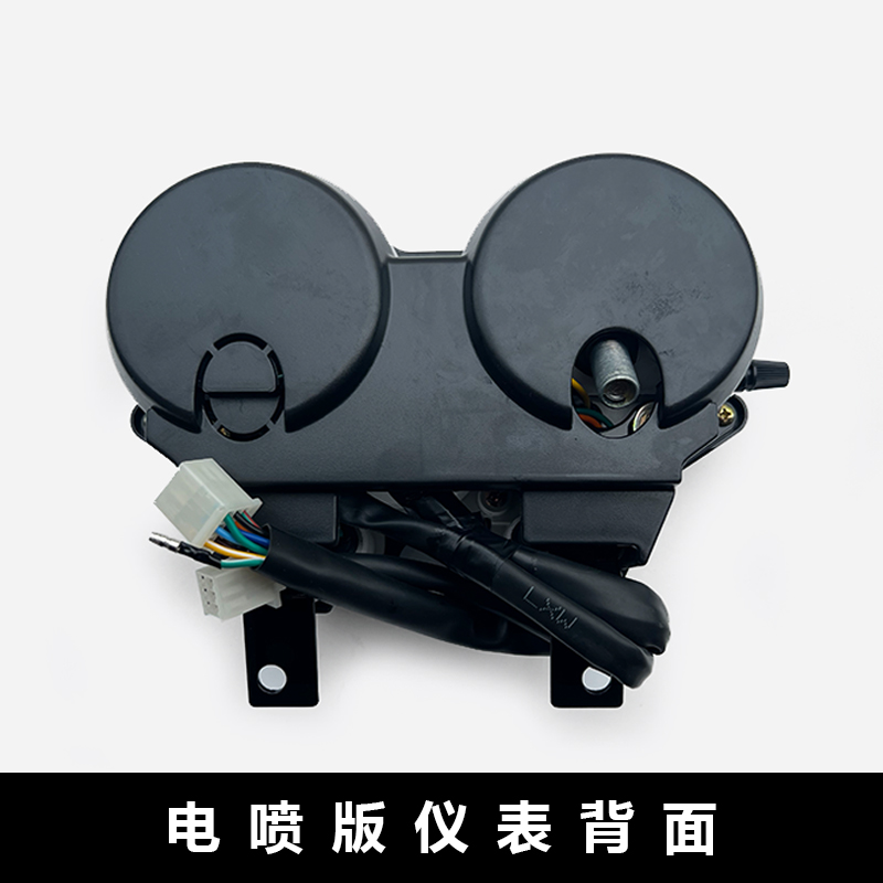 适用隆鑫150银钢珠峯150c迷你小太子复古街车仪表总成里程表 码表