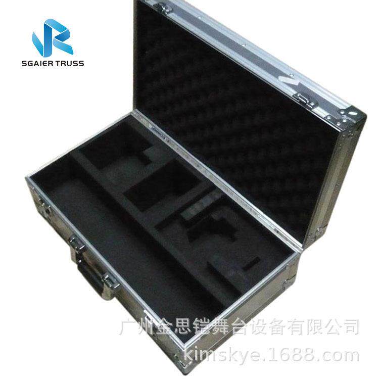 黑色航空机箱 铝合金器材箱 调音台U箱 防震耐磨工具箱 舞台演出