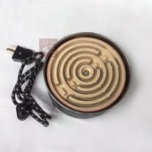 实验室家用高温电炉子实验室小电炉1000w迷你普通丝电热圆型220V