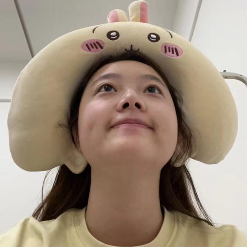 乌萨奇u型枕吉伊卡哇chiikawa小八办公室午睡神器旅行飞机护颈枕