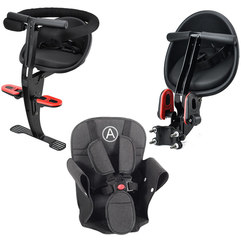 雅迪台铃爱玛小型电动车儿童座椅折叠安全带绿源新日小刀宝宝坐凳