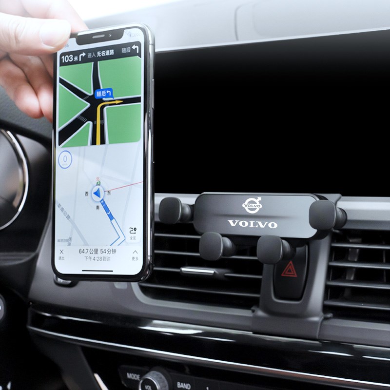 沃尔沃XC60专用车载手机支架XC40/2023款XC90/s60L/s90/V60改装新