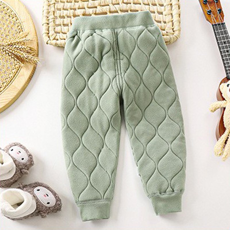 儿童保暖裤三层夹棉婴儿校服神器裤子内穿宝宝男女童秋冬内胆童裤