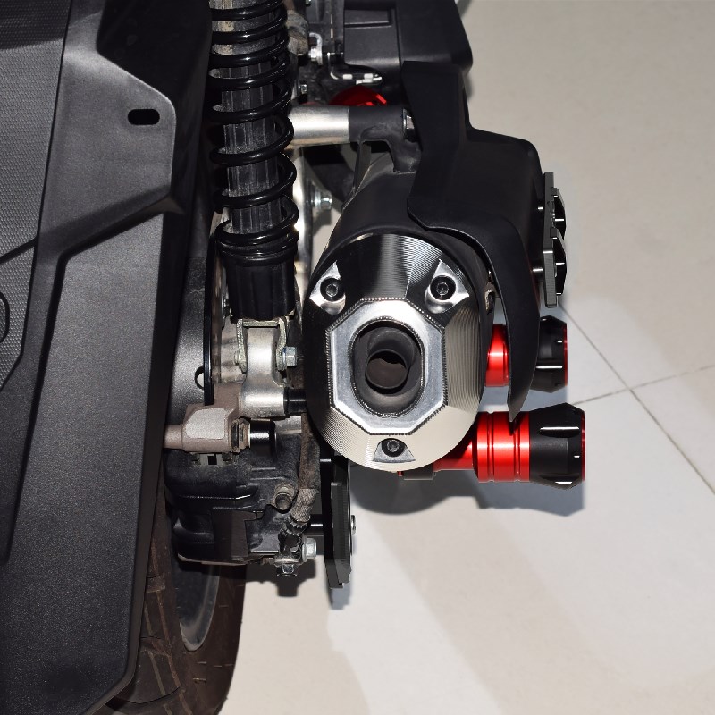 适用本田NSS佛沙350/FORZA PCX160/150/125改装排气管防摔棒 防护