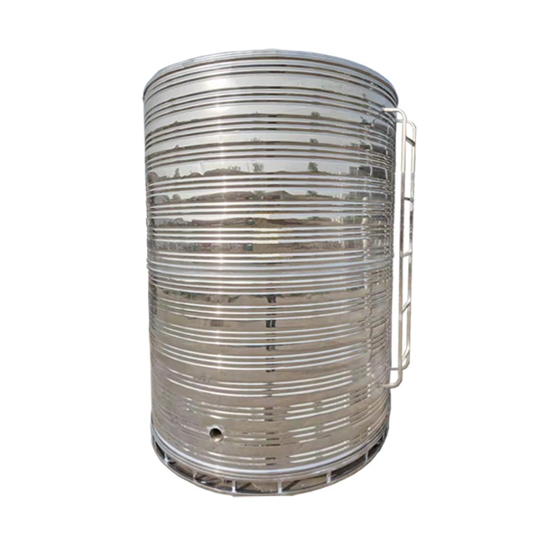 304不锈钢保温水箱加厚蓄水塔储水罐圆形太阳能热水桶空气能3/4吨