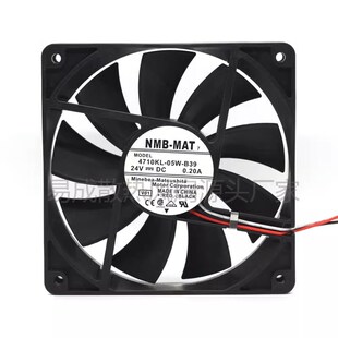 B39 24V NMB 12025 05W 0.20A 三线报警功能散热风扇 4710KL