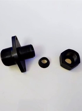 制冰机黑色水冷进水接头排水头配10mm铜管排水塑料接口冷凝水出水