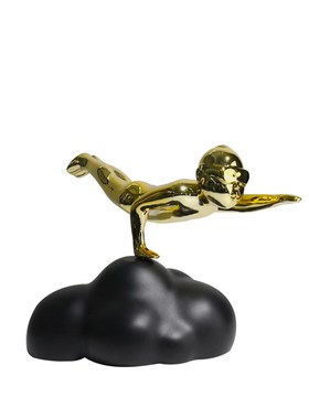 简约轻奢创意软装饰品家居样板房间售楼处电视柜.工艺品摆件