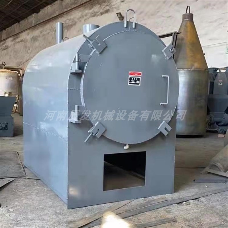 小型家用卧式炭化炉 连s续式木材原木竹子椰壳无烟炭化机设备厂家