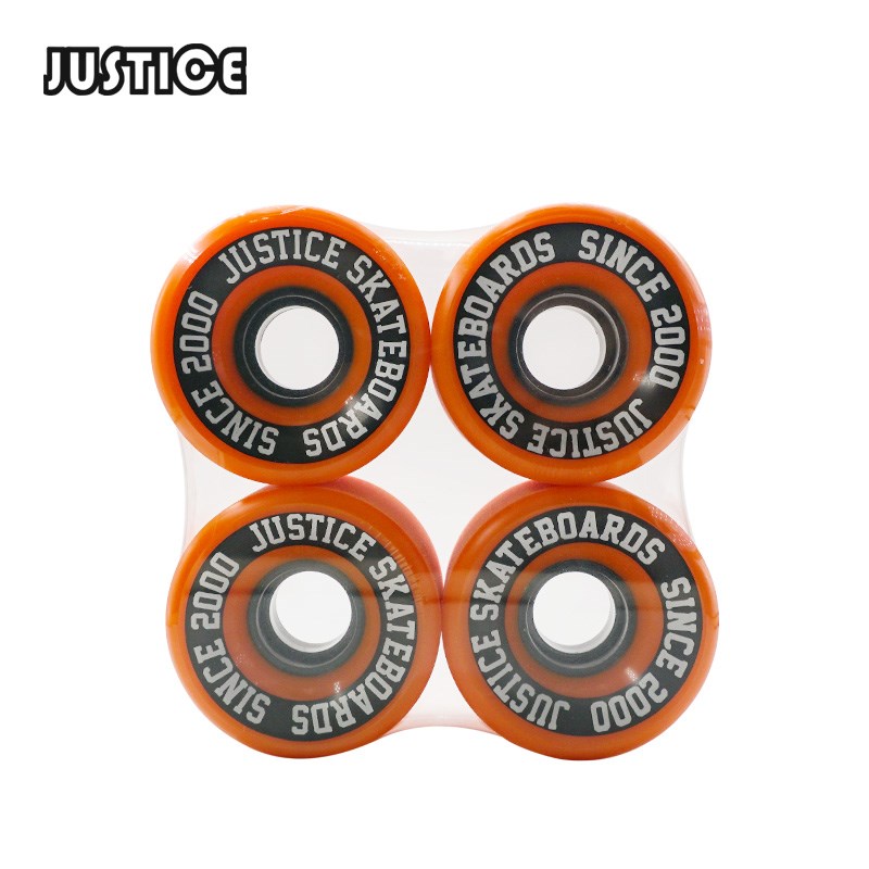 沸点JSICE滑板刷街轮专业78A硬度鱼板I长板公路减震宽轮60*44